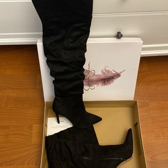 COPY - Jessica Simpson Over Knee Stiletto Boots - Picture 3 of 8